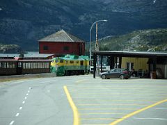 02A Arriving At Fraser BC Where We Switch To The White Pass and Yukon Route Train